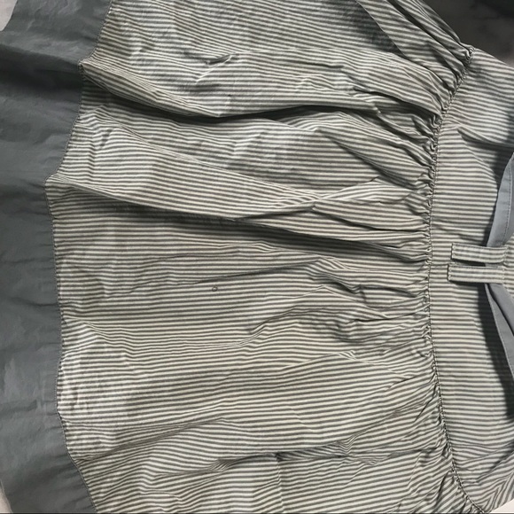 Lux for Anthropologie striped button down skirt - Picture 6 of 6